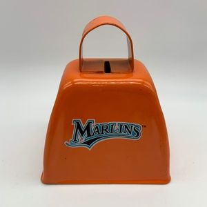 Vintage Florida Marlins Retro Logo FSFlorida MLB Baseball Orange Bell